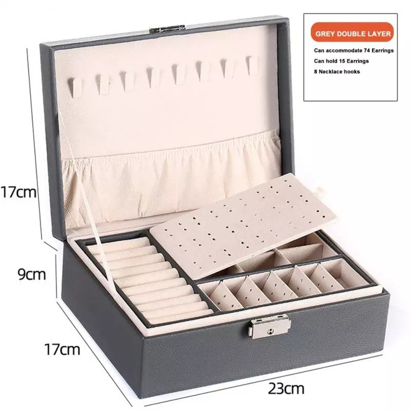 PU Leather Jewellery Organizer