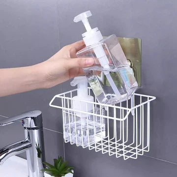 Wall-mounted Iron Storage Rack Kitchen Dish (22)B