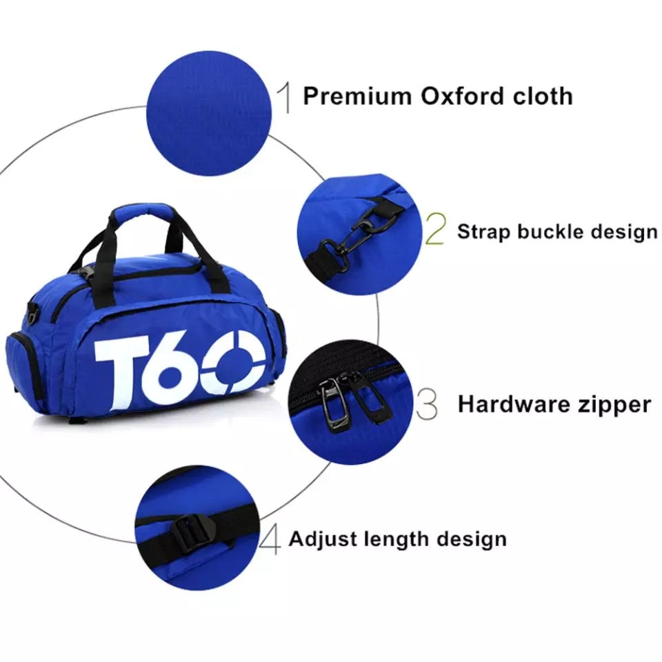 T60 Travel Bag With Shoe Compartment