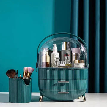 GlamourGlide Cosmetic Organizer