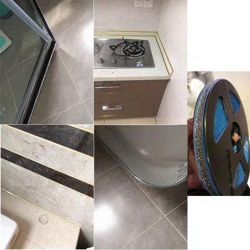Glittering Decorative Tape for corners and tiles
