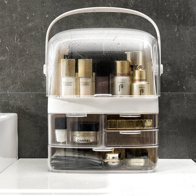Transparent Cosmetics Storage Box