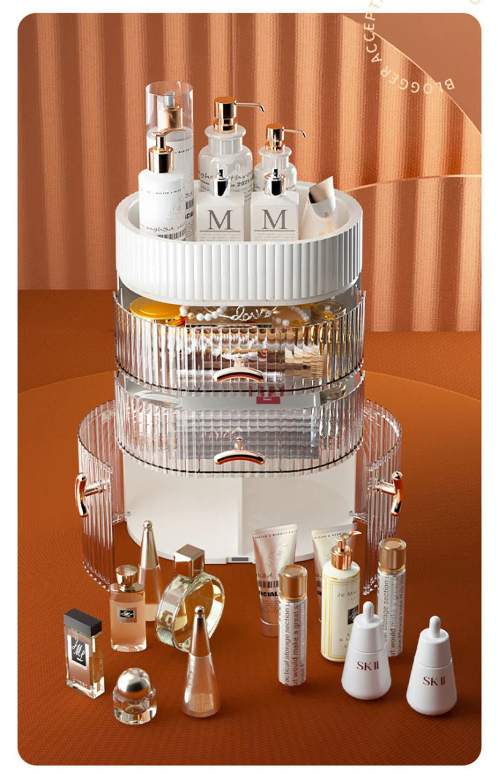 Deluxe Makeup Organizer