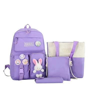 4 Pcs Cute Enchanting Bags Set