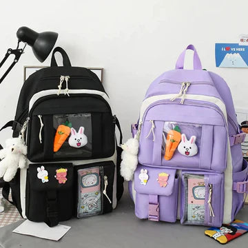 4 Pcs Cute Enchanting Bags Set