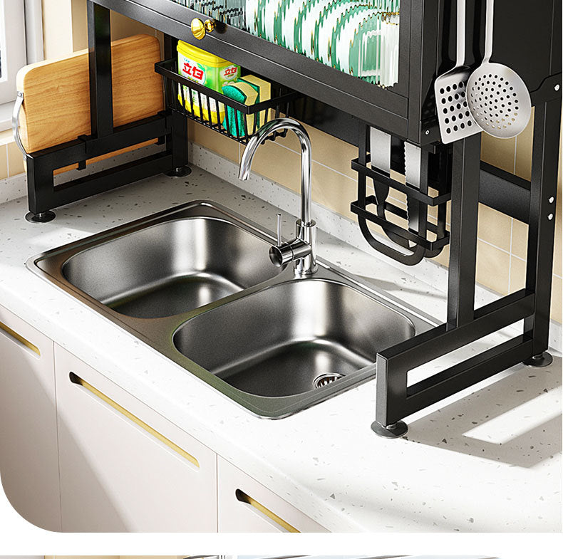 Multifunction Expandable Over Sink Rack