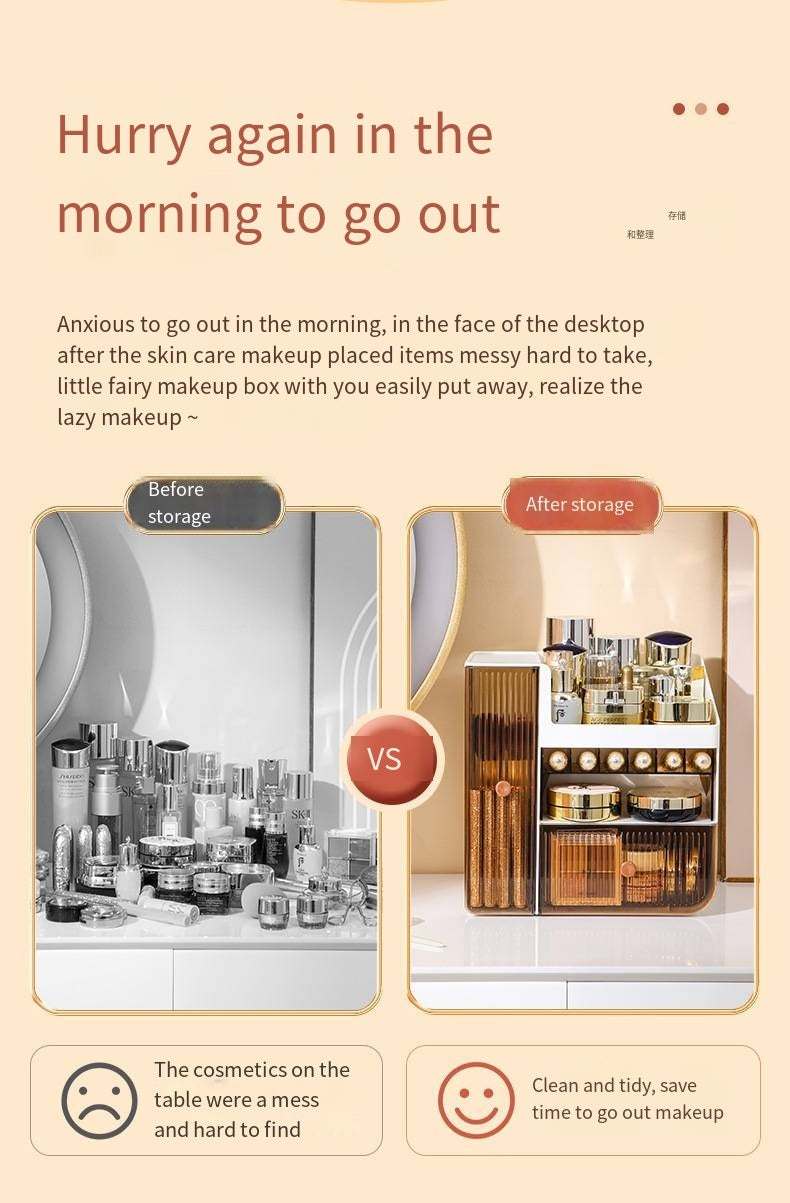 Transparent And Visible Cosmetic Organizer..