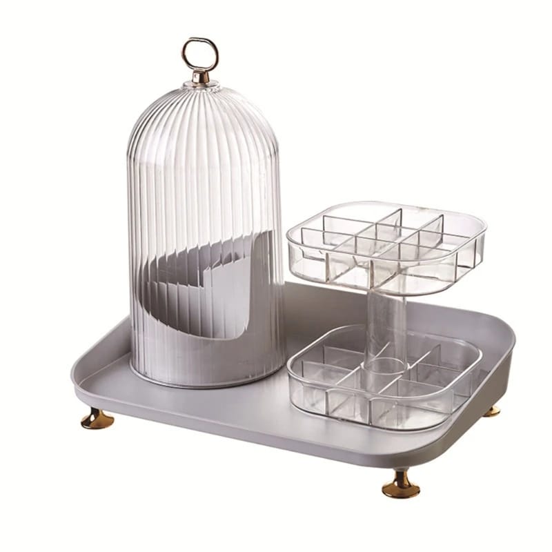 Spin Style Brush Holder & Lipstick Caddy