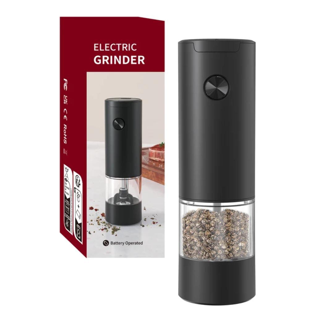 Electric Pepper Grinder with Led (Battery Operated)