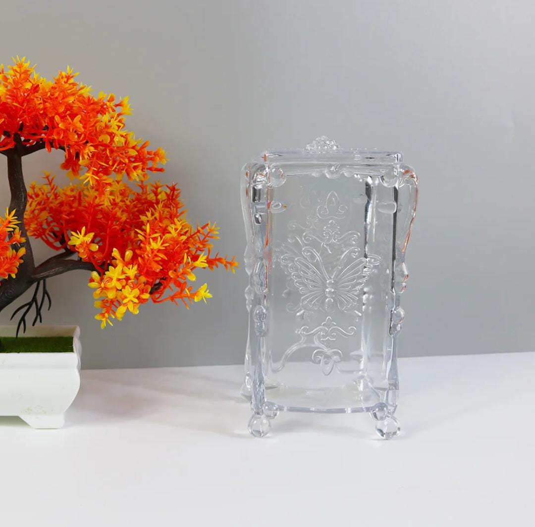 Transparent Makeup Storage Box