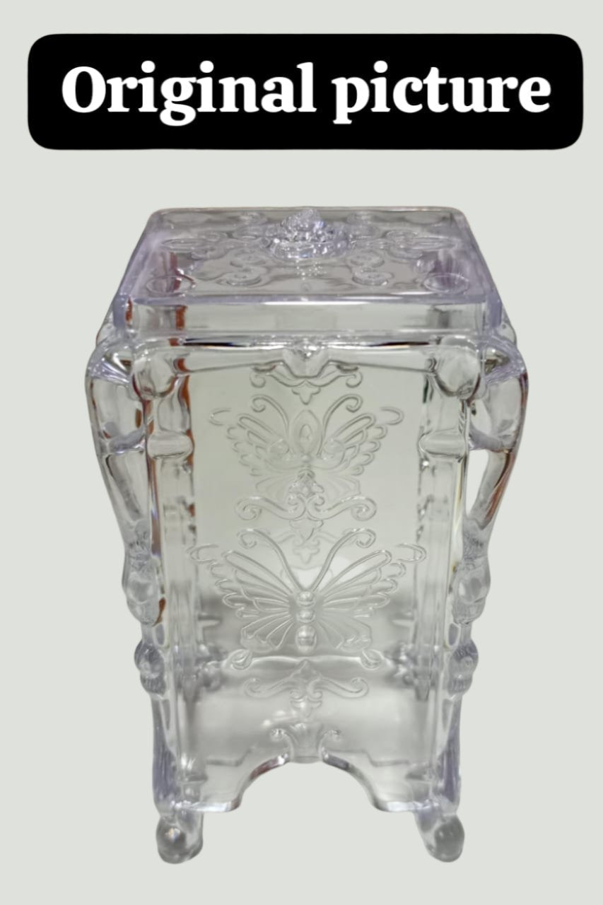 Transparent Makeup Storage Box