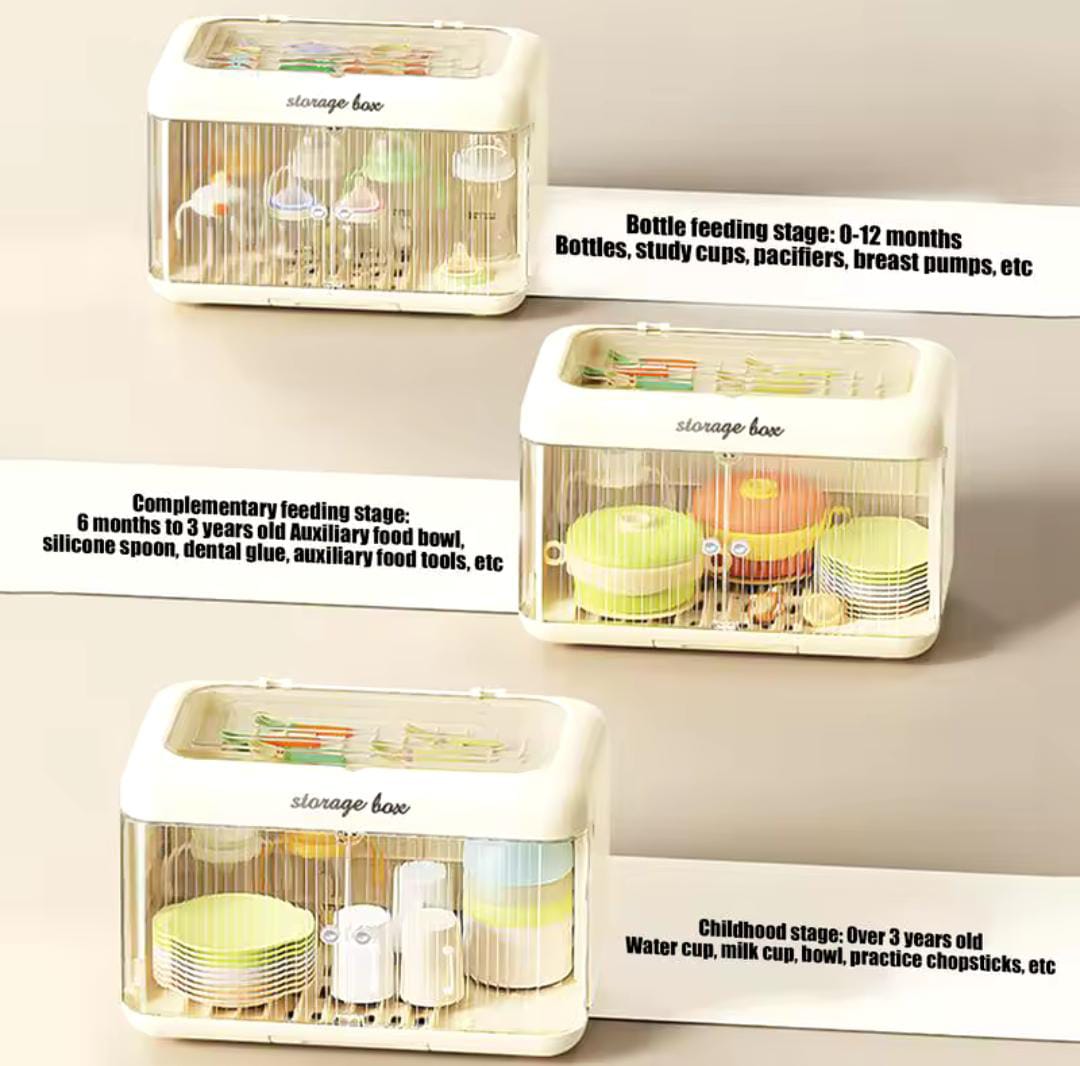 Double Door Cutlery Storage Box