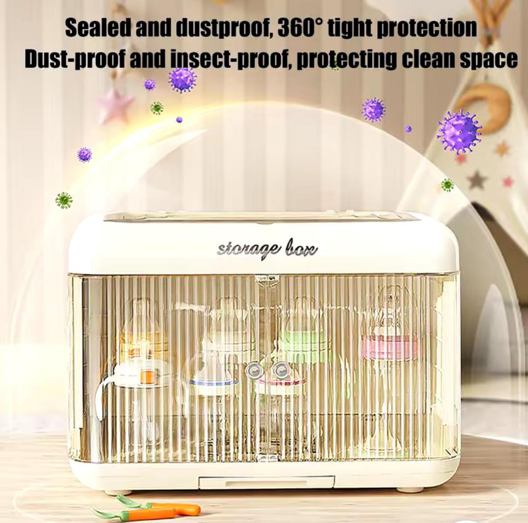 Double Door Cutlery Storage Box