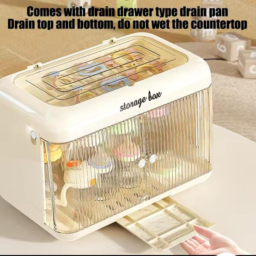 Double Door Cutlery Storage Box