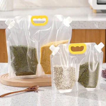 Reusable 2 in 1 Cereal Food Storage Bag