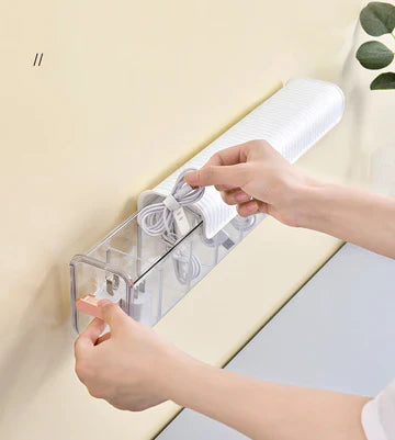 Space-Efficient Wall Mounted 6 Portion Dispaly Box