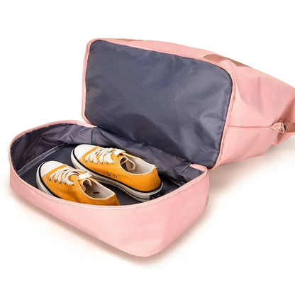 Re-equipped Fashion Travel Bag With Shoe Partition