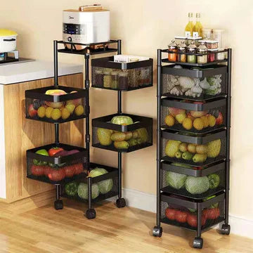 Premium Square Metal Trolley