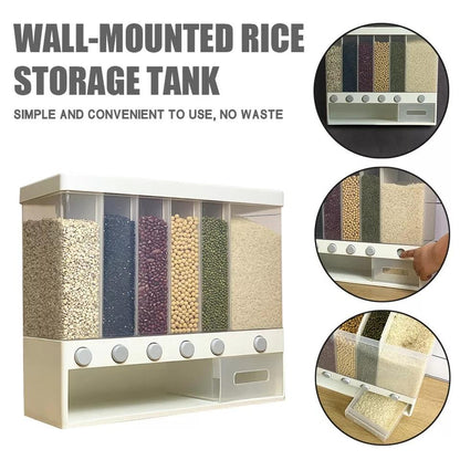 Wall Mounted 6 in 1 Dispenser