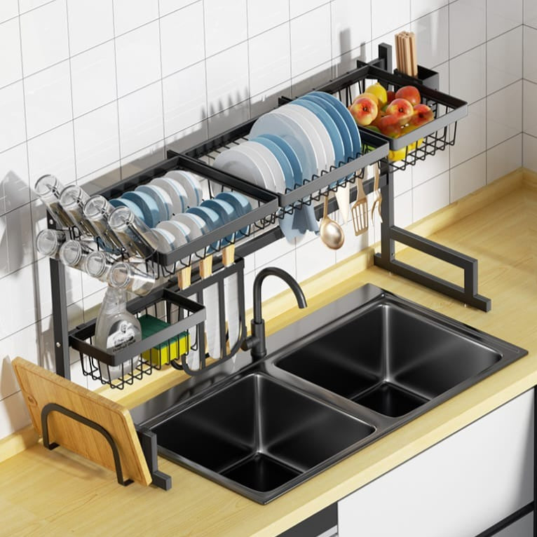 metal kitchen sink rack large size 85c.m