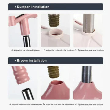 Home Cleaning Dustpan & Broom