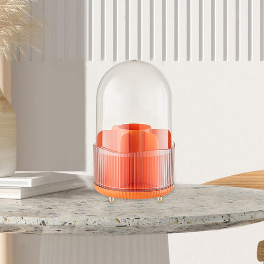 Large Spinning Brush Organizer with Lid