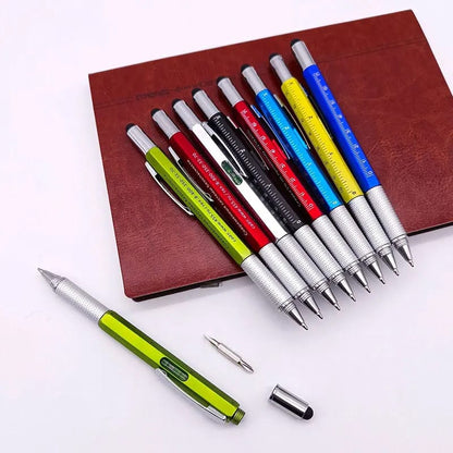 6in1 Screwdriver Pen With Technical Ruler
