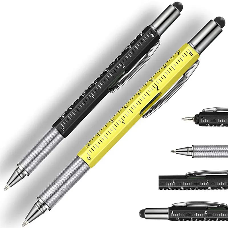 6in1 Screwdriver Pen With Technical Ruler