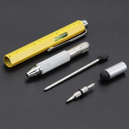 6in1 Screwdriver Pen With Technical Ruler