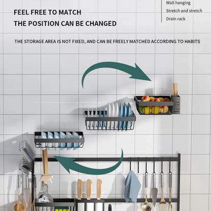 metal kitchen sink rack large size 85c.m