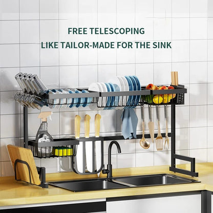 metal kitchen sink rack large size 85c.m