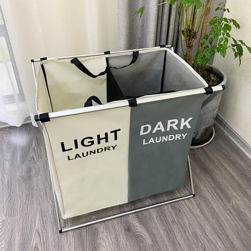 Dual Grid Laundry Bin