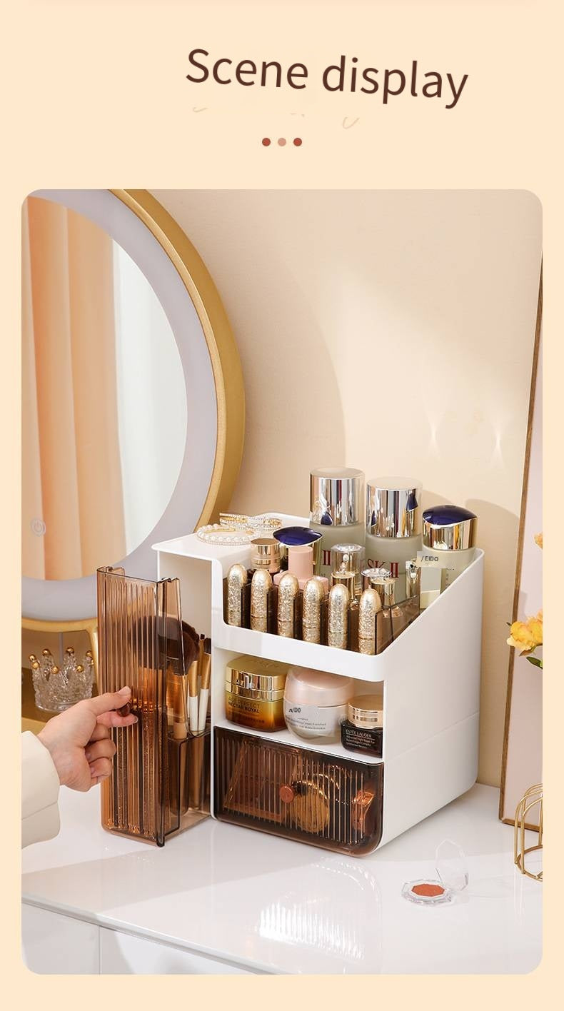 Transparent And Visible Cosmetic Organizer..
