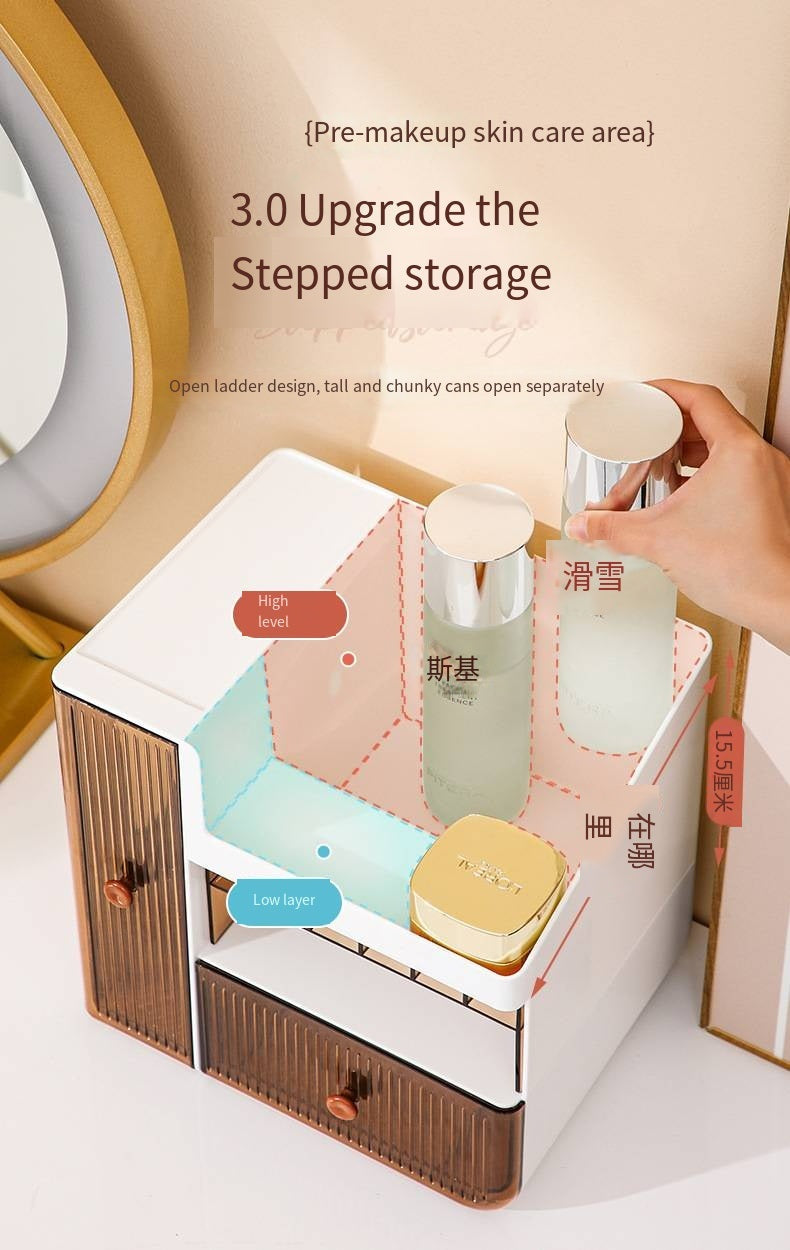 Transparent And Visible Cosmetic Organizer..