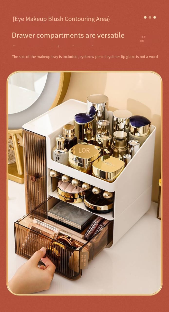 Transparent And Visible Cosmetic Organizer..