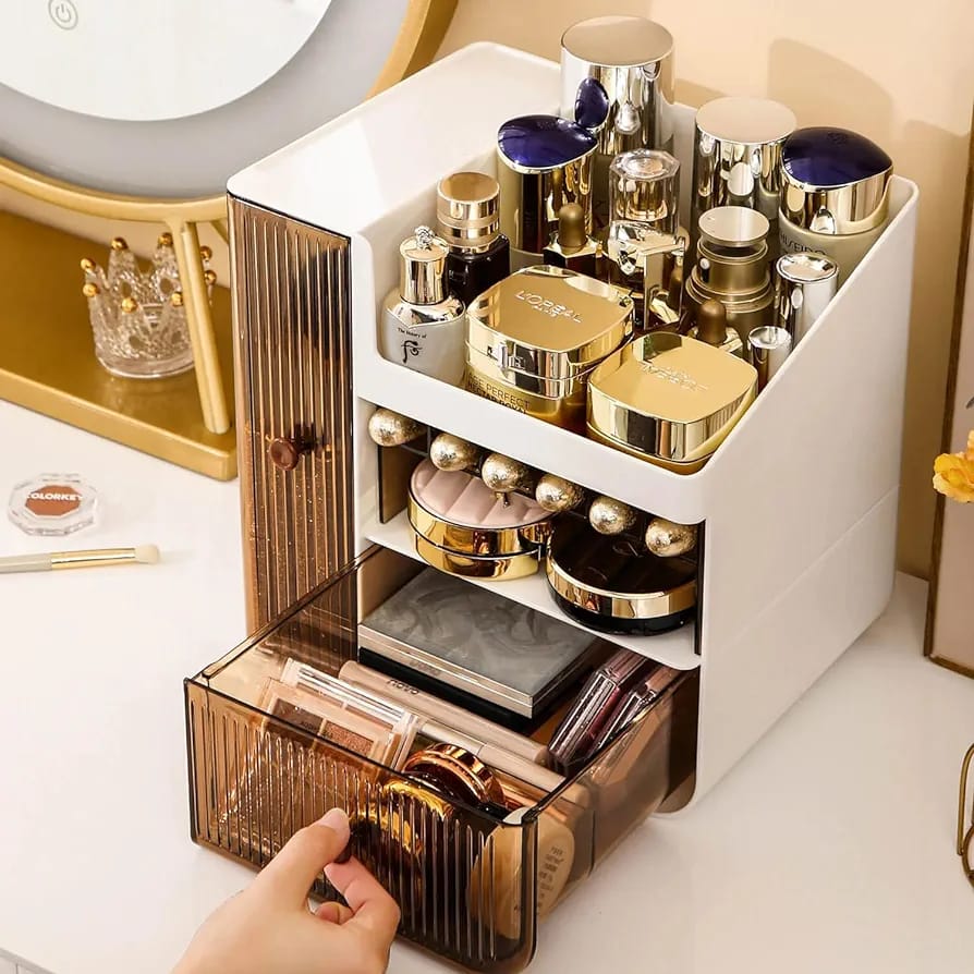 Transparent And Visible Cosmetic Organizer..