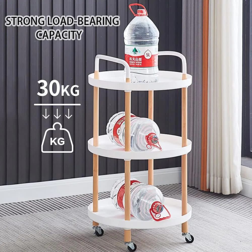 Round Style Organizer Trolley