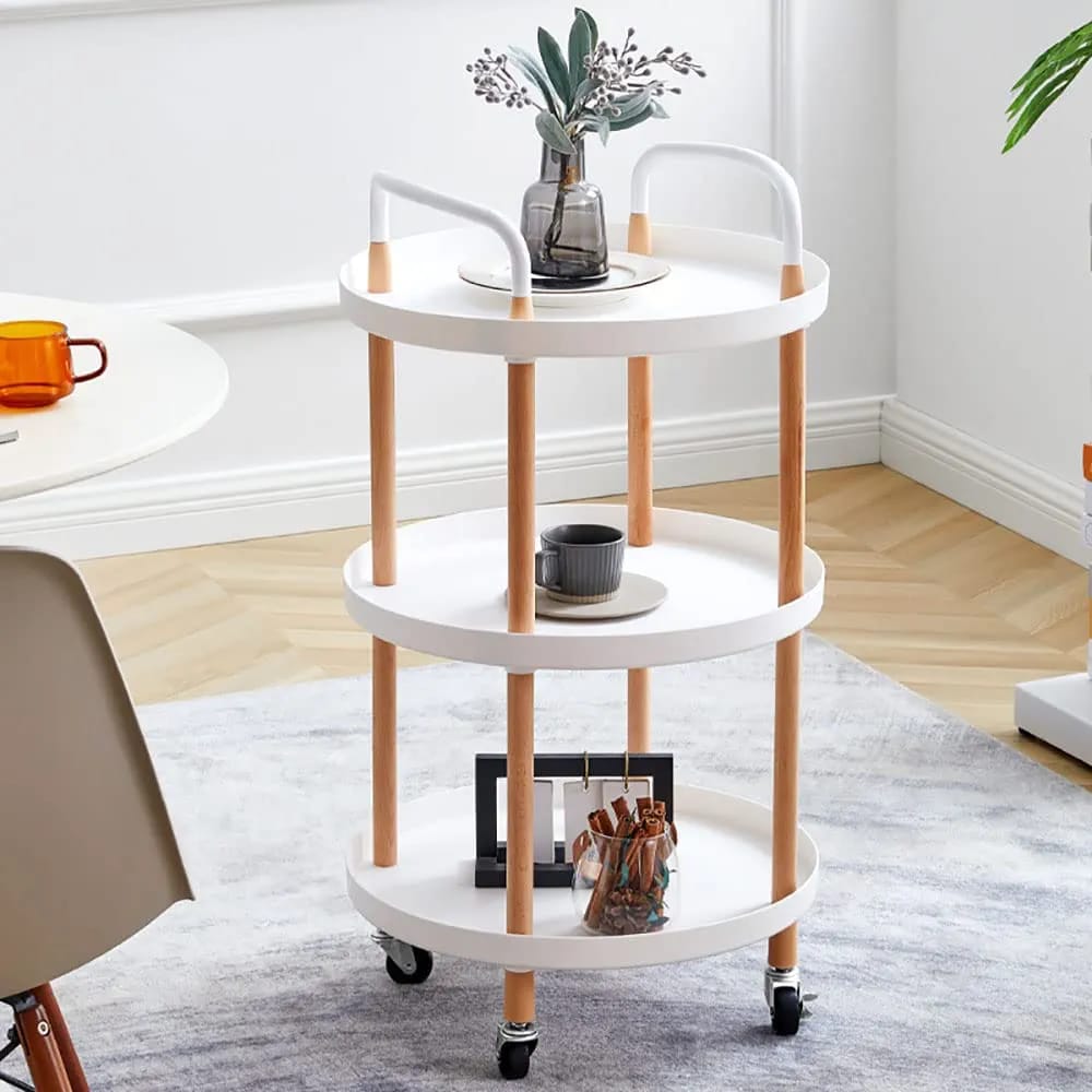 Round Style Organizer Trolley