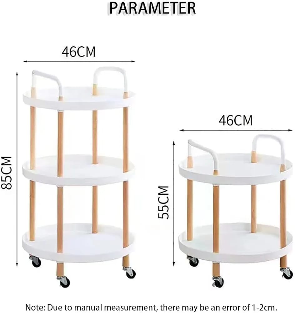 Round Style Organizer Trolley