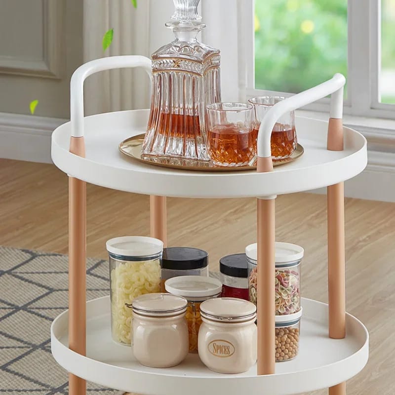 Round Style Organizer Trolley