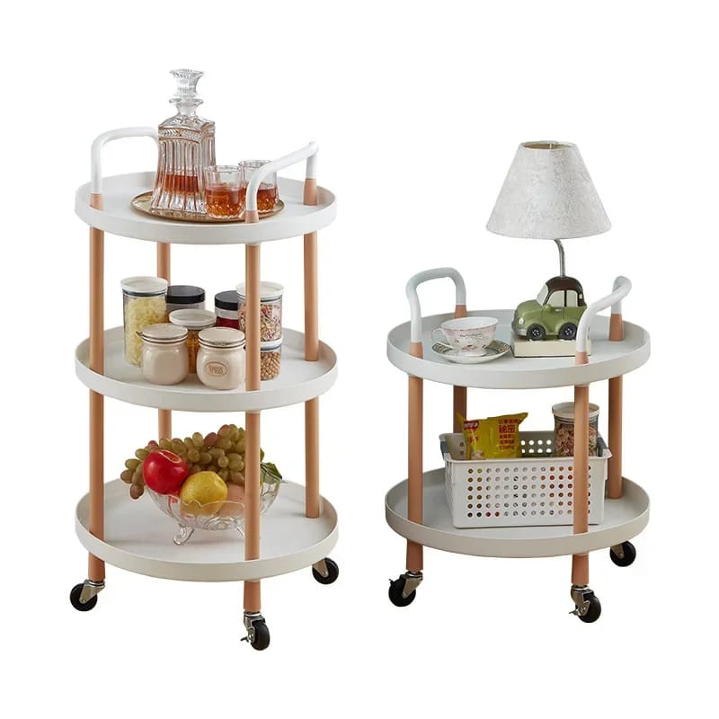Round Style Organizer Trolley