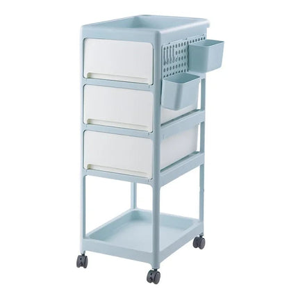Essential Baby Supplies Trolley - 4 Layers