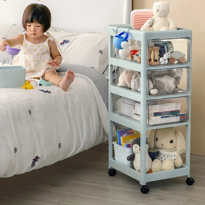 Essential Baby Supplies Trolley - 4 Layers