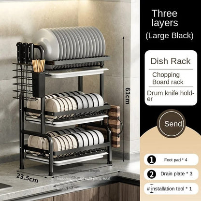 Multi Tiered Dish Organizer
