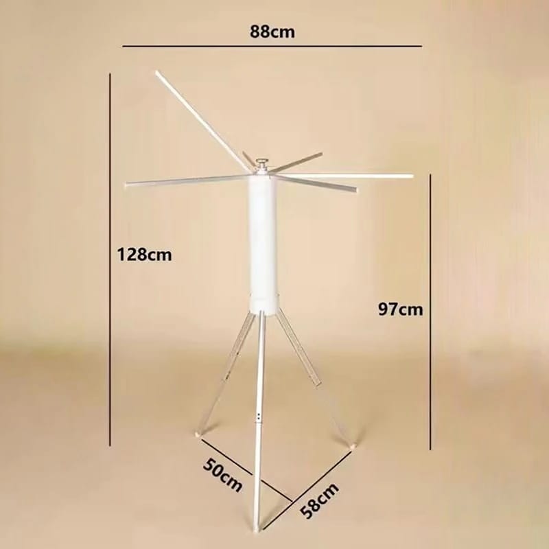 Foldable cloth drying rack