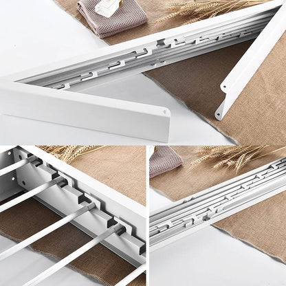 Retractable Wall Mounted Laundry Drying Rack