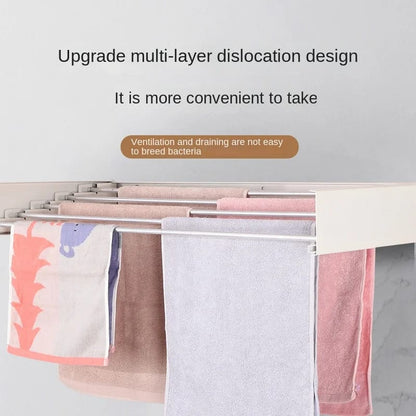 Retractable Wall Mounted Laundry Drying Rack