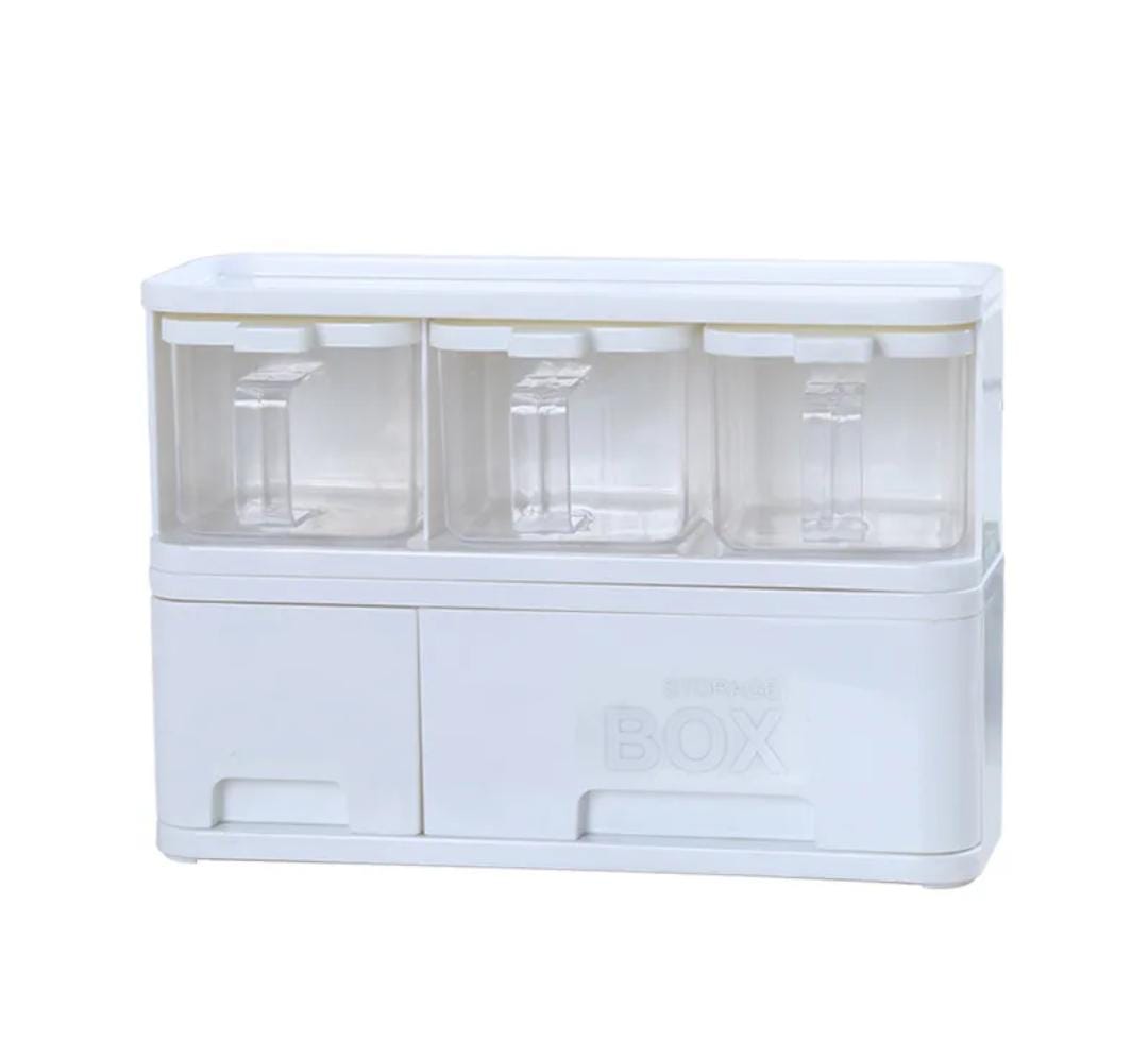 King Sized Kitchen Seasoning Box & Storage Rack