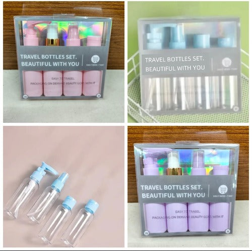 Travel Bottles 4 pcs Set